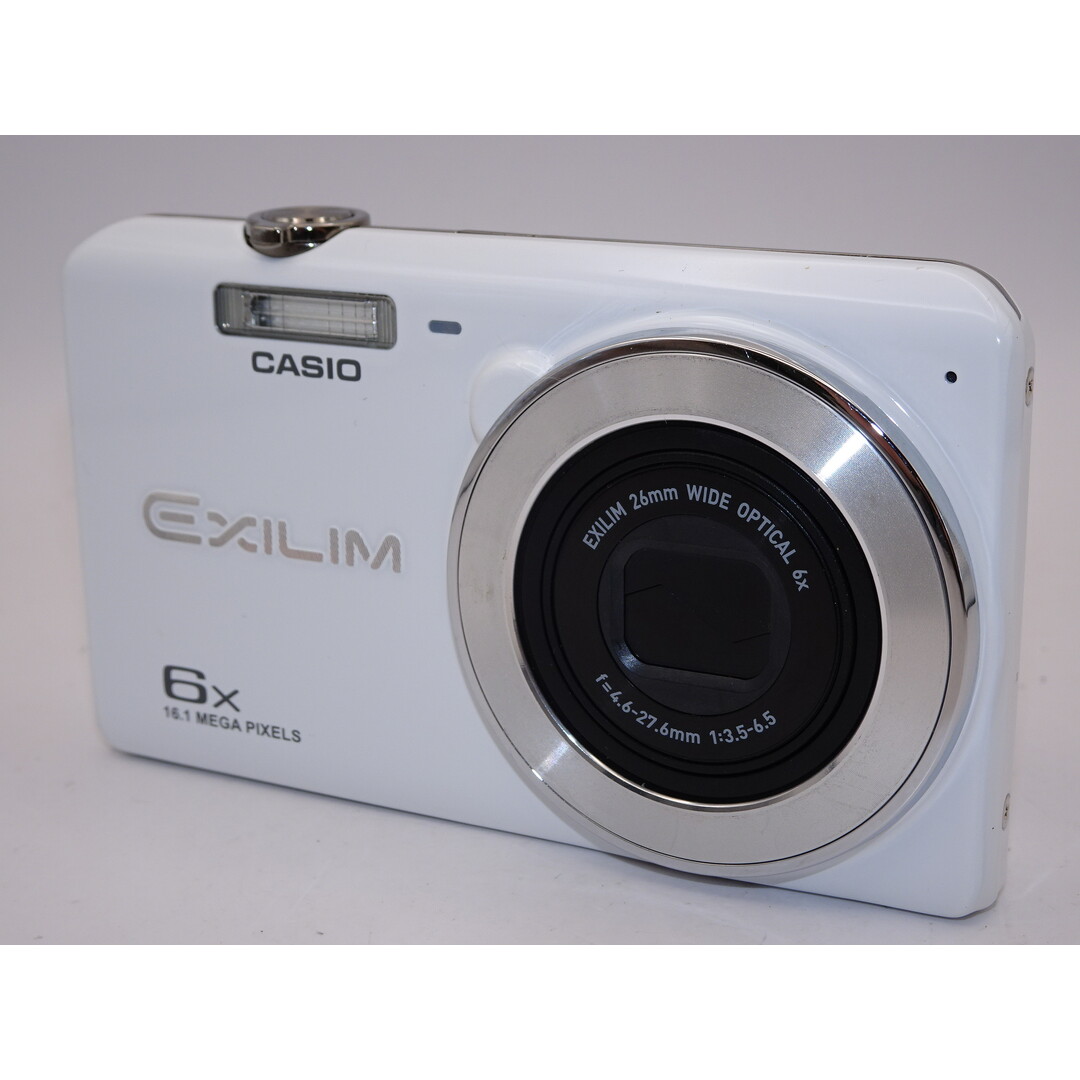 【外観特上級】CASIO カシオ EXILIM EX-Z880 ホワイト スマホ/家電/カメラのカメラ(コンパクトデジタルカメラ)の商品写真