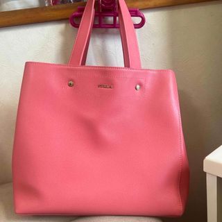 フルラ(Furla)のサクラ様専用　美品○フルラトートバッグ○キャビアスキンピンク○可愛い(トートバッグ)