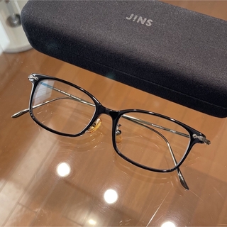 ジンズ(JINS)の【新品同様】JINS CLASSIC ジンズ メガネフレーム(サングラス/メガネ)