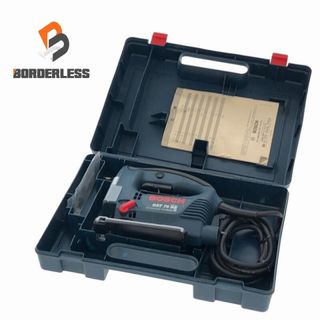 ボッシュ(BOSCH)の☆中古品☆BOSCH ボッシュ ジグソー GST75BE ケース付き 電気ノコギリ 切断機 木工用 電動工具 DIY 日曜大工 83044(工具)