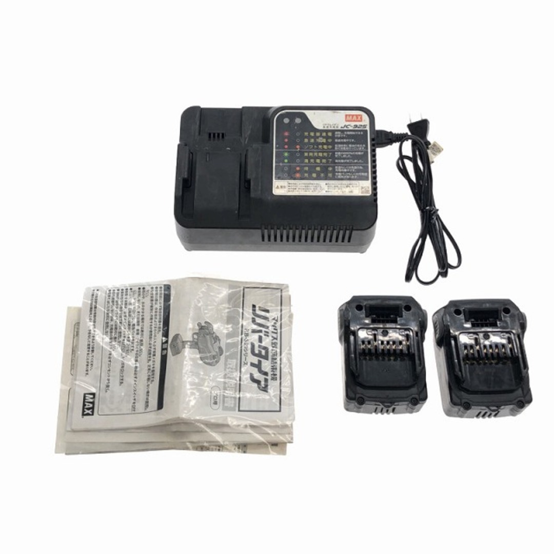 ☆中古品3点セット☆ MAX マックス 14.4V 鉄筋結束機 リバータイア RB