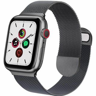 コンパチブル Apple Watch バンド  グレー　42/44/45.(その他)