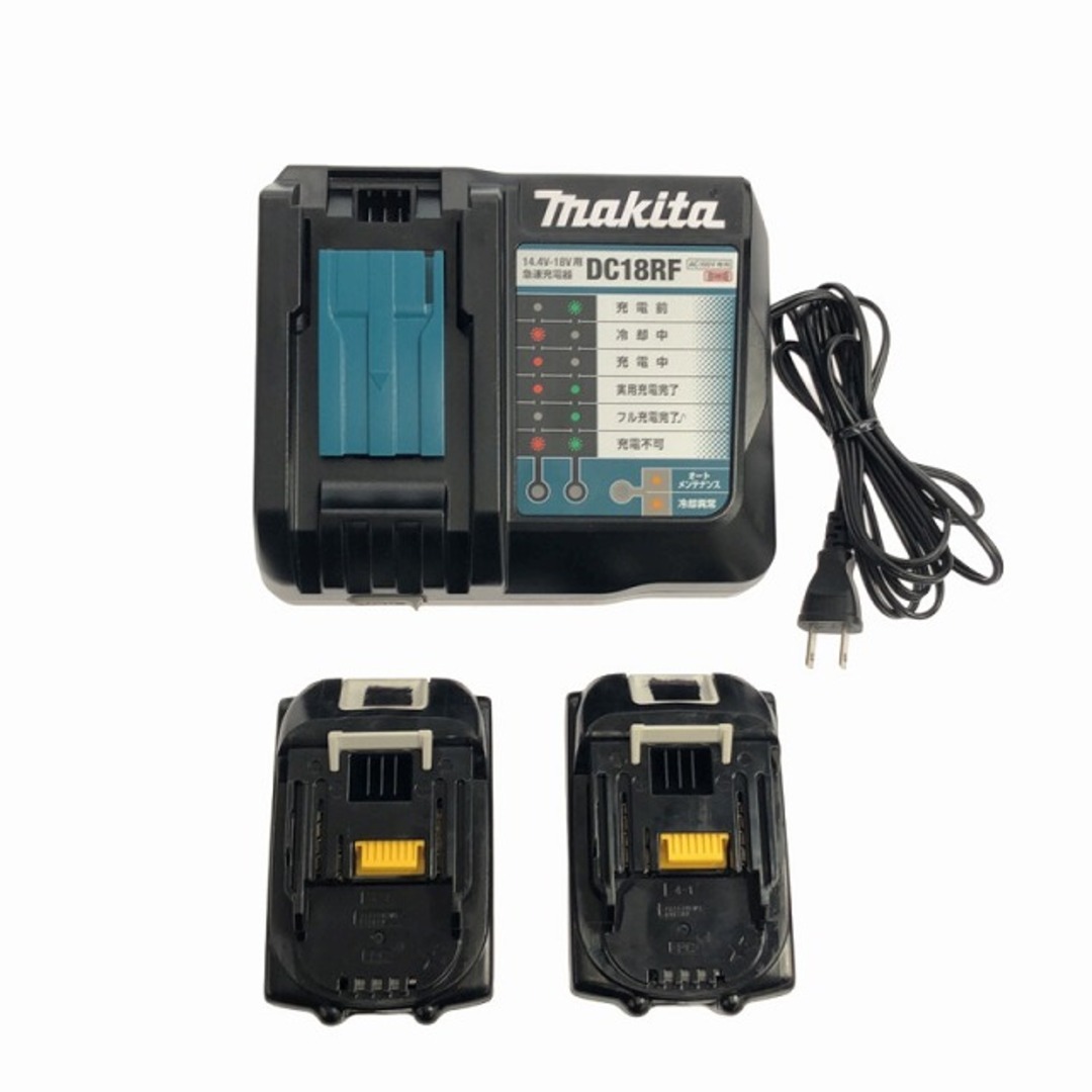 Makita(マキタ)の☆中古品☆makita マキタ 18V 充電式インパクトドライバー TD172DGXAR 赤/レッド バッテリー2個(6.0Ah) 充電器 ケース付 コードレス 84162 自動車/バイクのバイク(工具)の商品写真