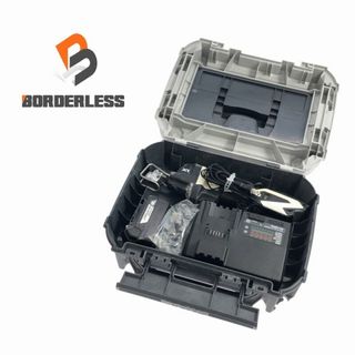 キョウセラ(京セラ)の☆中古品☆KYOCERA 京セラ 18V 充電式小型レシプロソー BRJ-11XR バッテリー1個(6.0Ah) 充電器 ケース付 セーバソー セーバーソー 84293(工具)