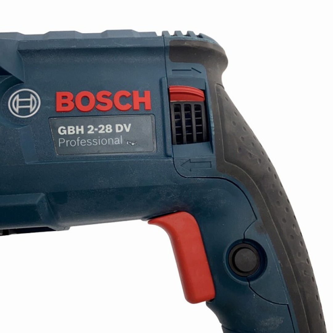 BOSCH(ボッシュ)の☆中古品☆BOSCH ボッシュ 100V ハンマードリル GBH2-28DV ドリルチャック ＋アングルヘッド＋ケース付 SDSプラス ハンマドリル 84294 自動車/バイクのバイク(工具)の商品写真