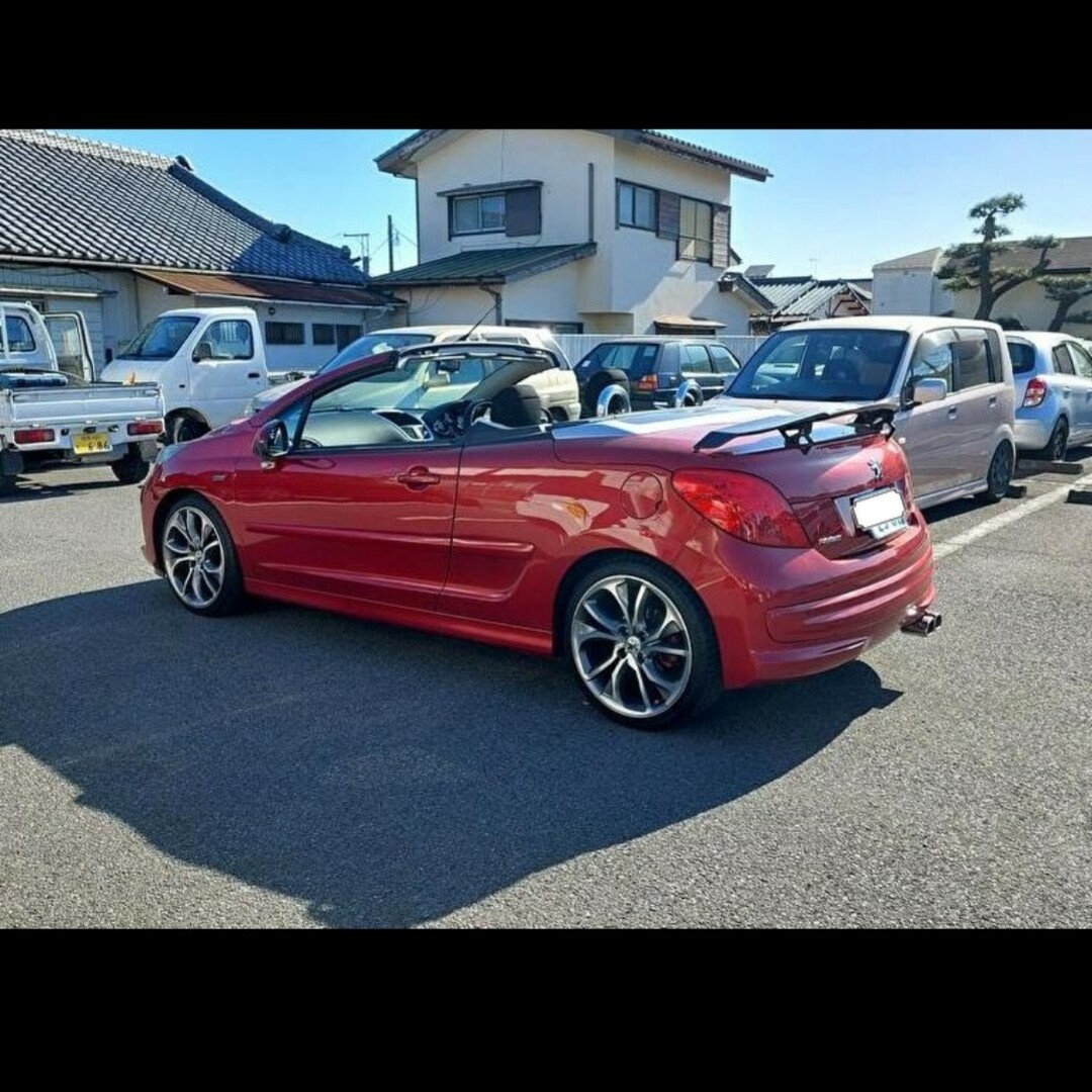 Peugeot(プジョー)の諸費用なし☆車検1年半☆プジョー 207cc☆コンバーチブル、オープンカー 自動車/バイクの自動車(車体)の商品写真