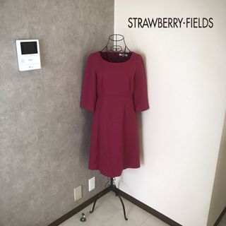 ストロベリーフィールズ(STRAWBERRY-FIELDS)のストロベリーフィールズ♡美品ワンピース (ひざ丈ワンピース)