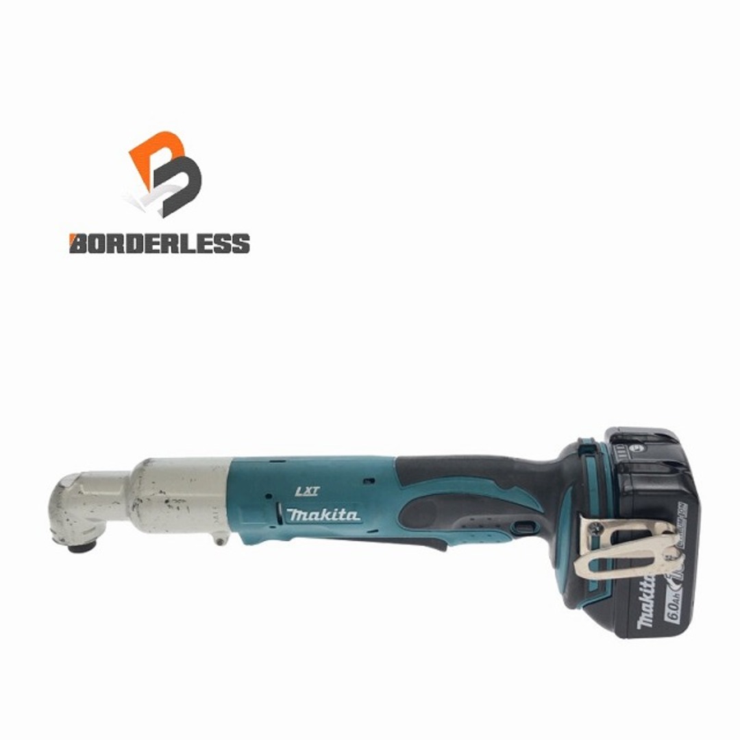 ☆品☆makita マキタ 18V 充電式アングルインパクトドライバー TL061D バッテリー1個(6.0Ah)付 コーナーインパクトドライバー 84763