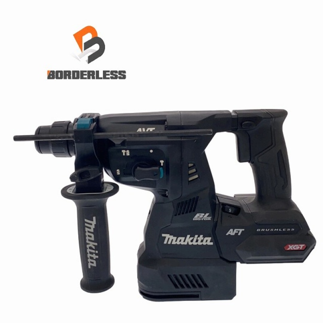 工具☆美品☆makita マキタ 40Vmax 28mm 充電式 ハンマドリル HR001GZKB 黒 ブラック ハンマードリル 穴あけ 電動工具 84764