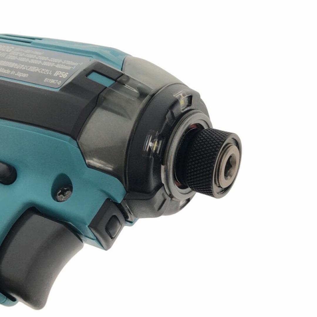 Makita(マキタ)の☆極美品☆ makita マキタ 40Vmax 充電式インパクトドライバ TD002G 青/ブルー 本体+バッテリー1個(40Vmax2.5Ah) 充電器+ケース 84773 自動車/バイクのバイク(工具)の商品写真