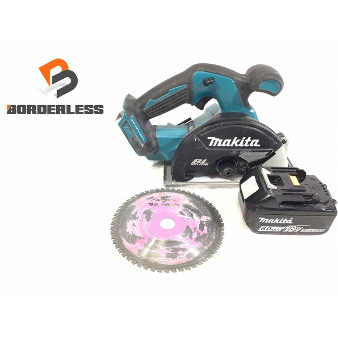 ☆品☆makita マキタ 18V 150mm 充電式チップソーカッタ CS551D バッテリー1個(18V 6.0Ah)付 85111工具