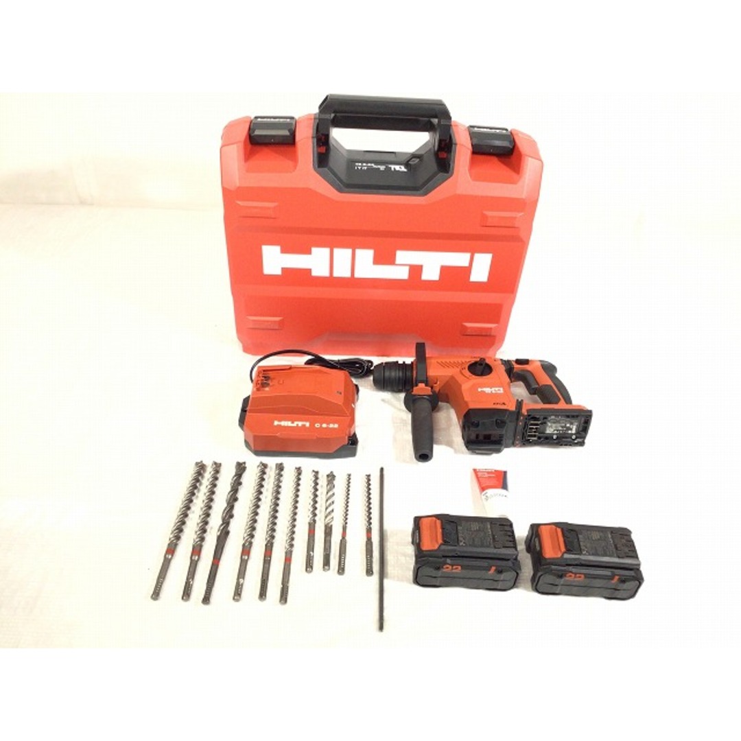 ☆美品☆ HILTI ヒルティ 充電式 ロータリハンマードリル TE6-22 ☆美品☆ HILTI ヒルティ 充電式 ロータリハンマードリル TE6-22