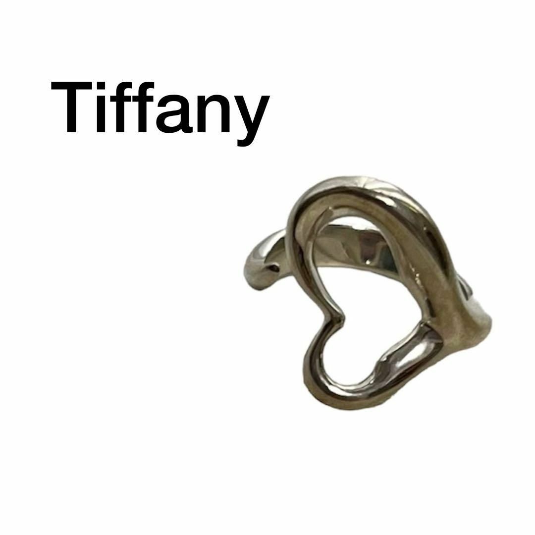 Tiffany & Co.(ティファニー)のティファニー Tiffany リング シルバー オープンハート 11号 t レディースのアクセサリー(イヤリング)の商品写真