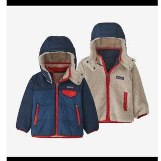 パタゴニア(patagonia)のリバーシブル・トリブルズ・フーディ 4T Patagonia 100-110cm(ジャケット/上着)