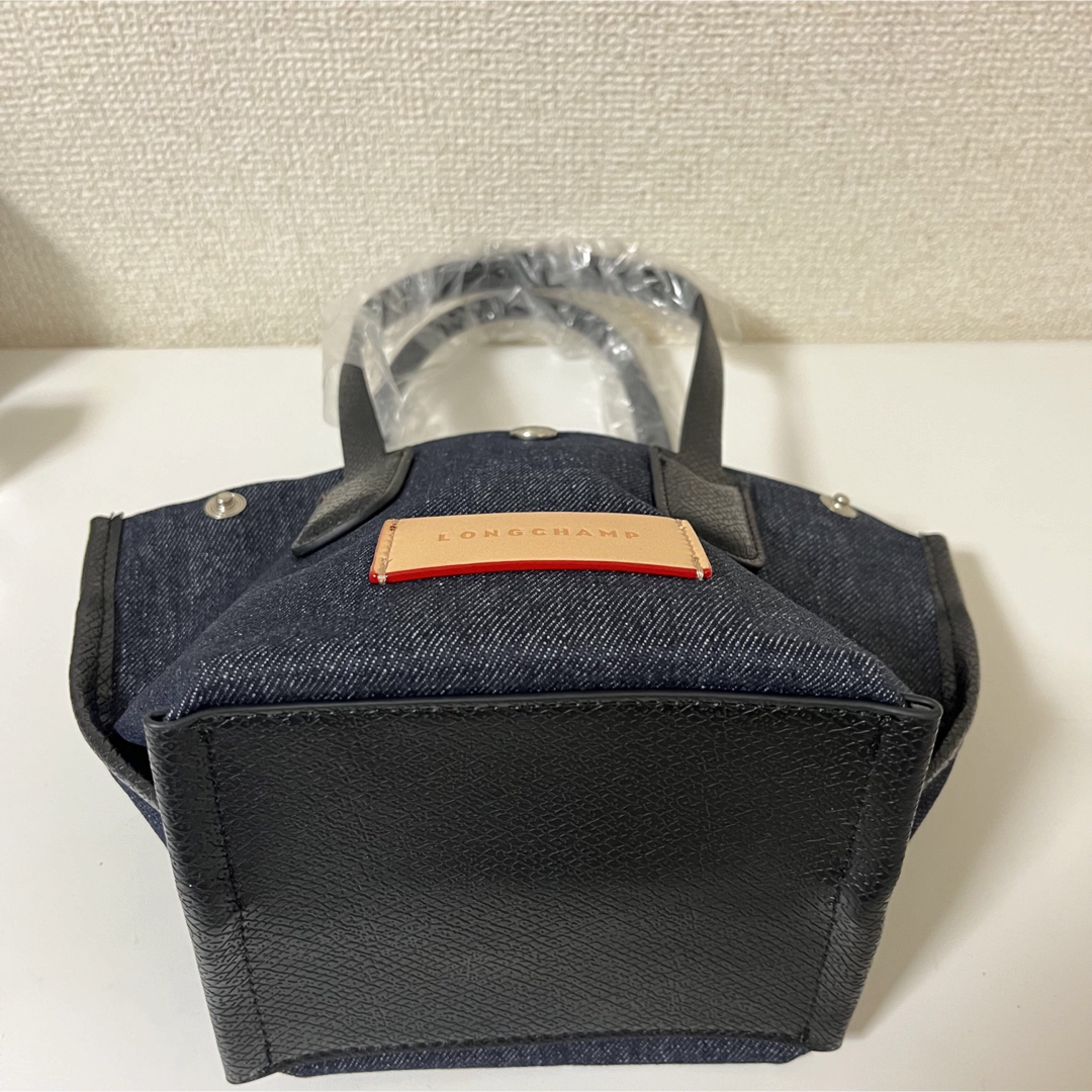 LONGCHAMP(ロンシャン)の【新品】ロンシャンESSENTIALデニム 2023新作 XS サイズ レディースのバッグ(ハンドバッグ)の商品写真