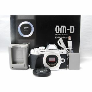 オリンパス(OLYMPUS)のOLYMPUS OM-D E-M10 Mark III ボディ シルバー(ミラーレス一眼)