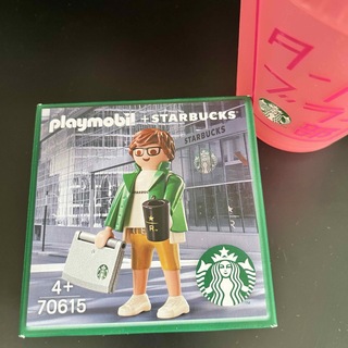 スターバックス(Starbucks)のプレイモービル スターバックススタバフィギュアおもちゃカフェのお供に70615(その他)