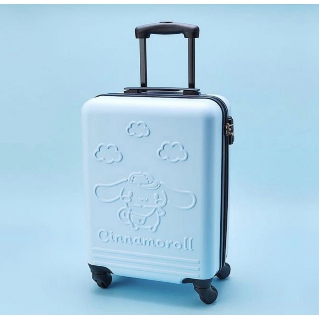 シナモロール(シナモロール)のサンリオくじ シナモンロール キャリーケース レディースのバッグ(スーツケース/キャリーバッグ)の商品写真