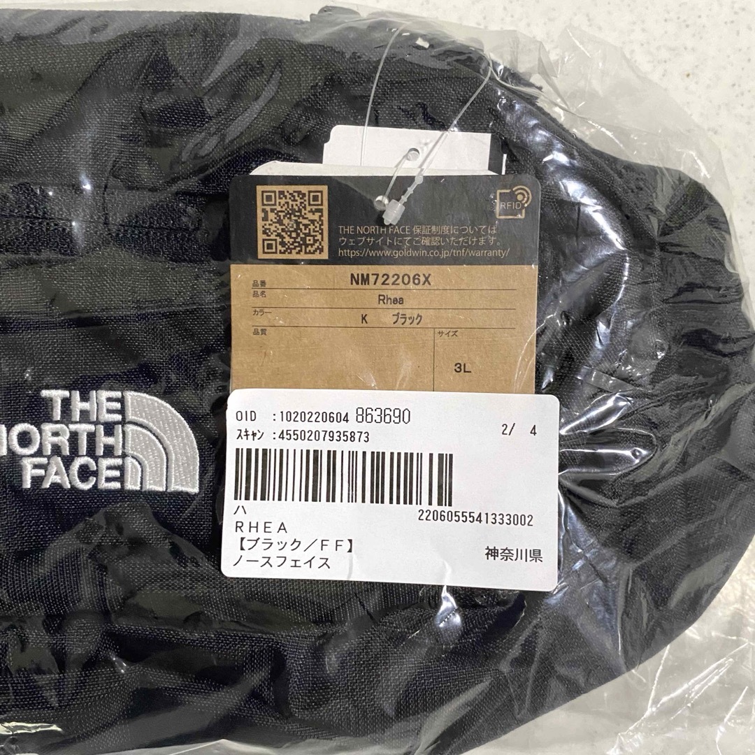 THE NORTH FACE(ザノースフェイス)のTHE NORTH FACE ノースフェイス RHEA 3L 新品 タグ付き メンズのバッグ(ボディーバッグ)の商品写真