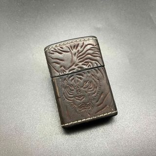 ジッポー(ZIPPO)の即決 Zippo ジッポー Leather Works CHAOS D 15(タバコグッズ)