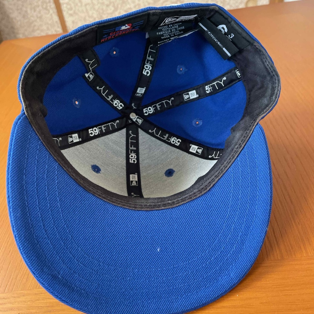 NEW ERA(ニューエラー)のNEWERA キャップ　６　３／4 ブルー メンズの帽子(キャップ)の商品写真