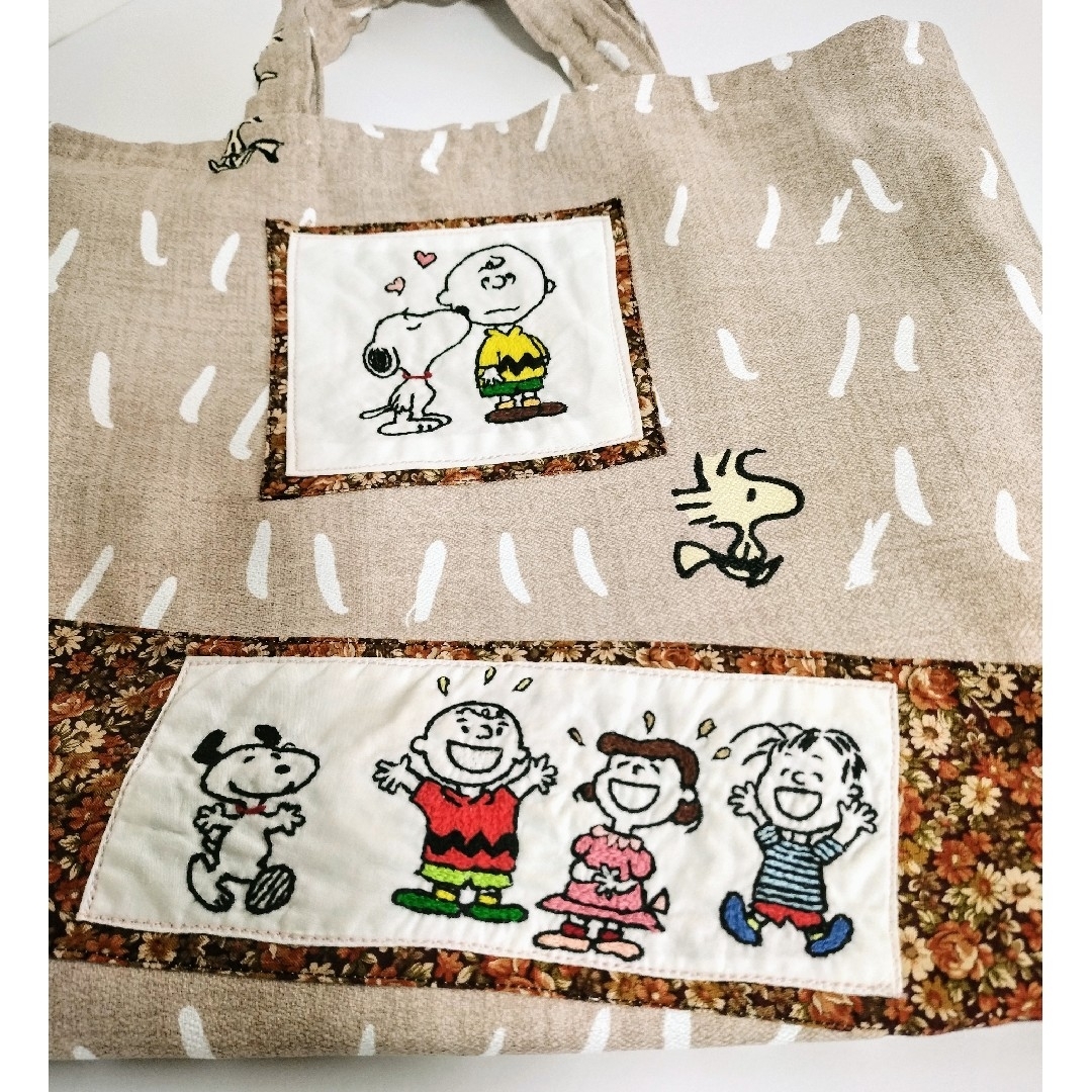 入園.入学  ハンドメイド （手提げ袋） キッズ/ベビー/マタニティのこども用バッグ(レッスンバッグ)の商品写真