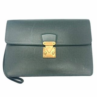 ルイヴィトン(LOUIS VUITTON)の【中古】LOUIS VUITTON ルイヴィトン セカンドバッグ タイガ エピセア M30194 ポシェットクラド　クラッチバッグ　レディース　メンズ　グリーン 【ブランドギャラリー千林店】(セカンドバッグ/クラッチバッグ)