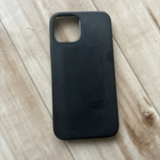 アップル(Apple)のiPhoneケース　シリコン　sinjimoru 黒　ブラック　シンプル(iPhoneケース)
