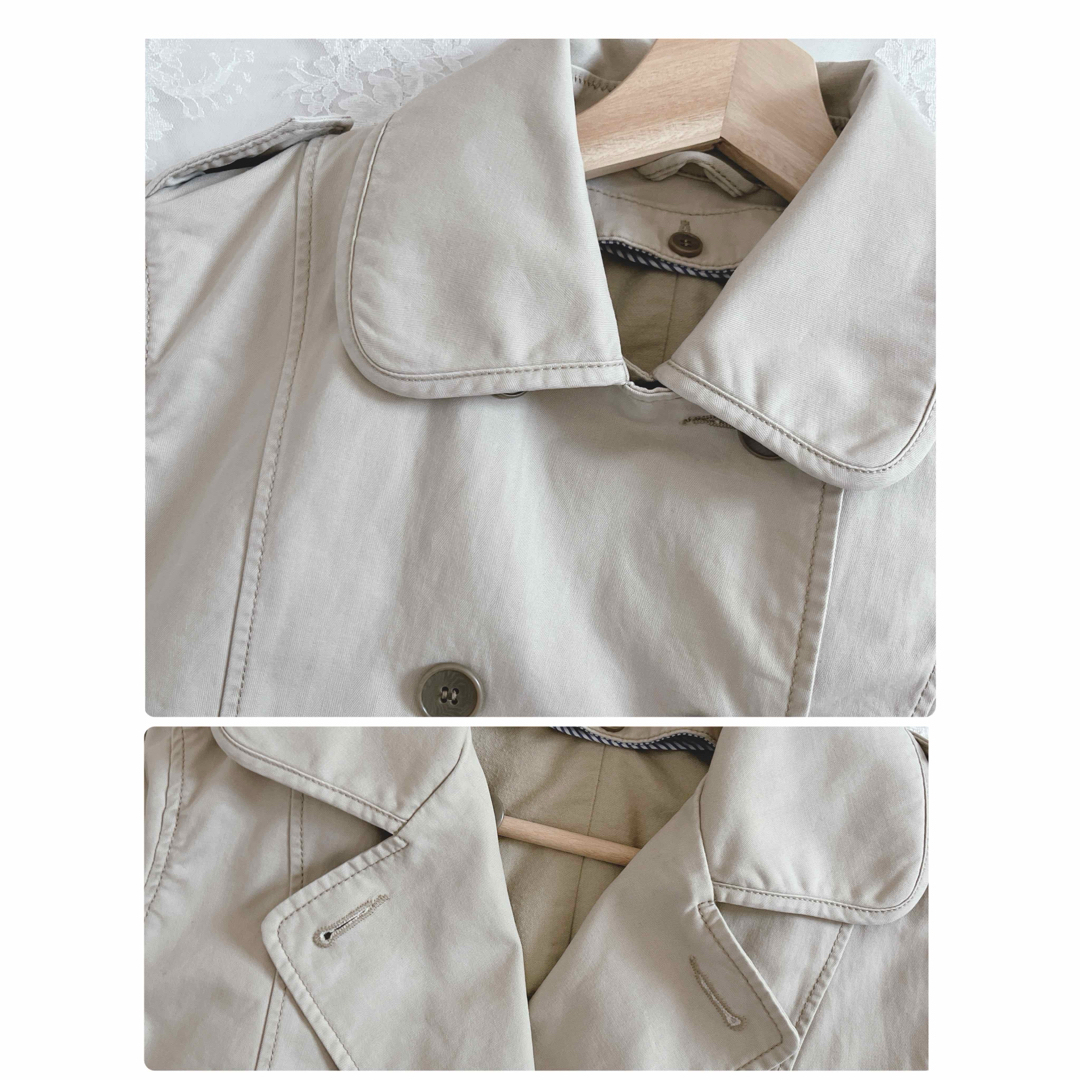 UNIQLO(ユニクロ)の 2way UNIQLOスプリングコート トレンチコートライナー付 M ベージュ レディースのジャケット/アウター(トレンチコート)の商品写真