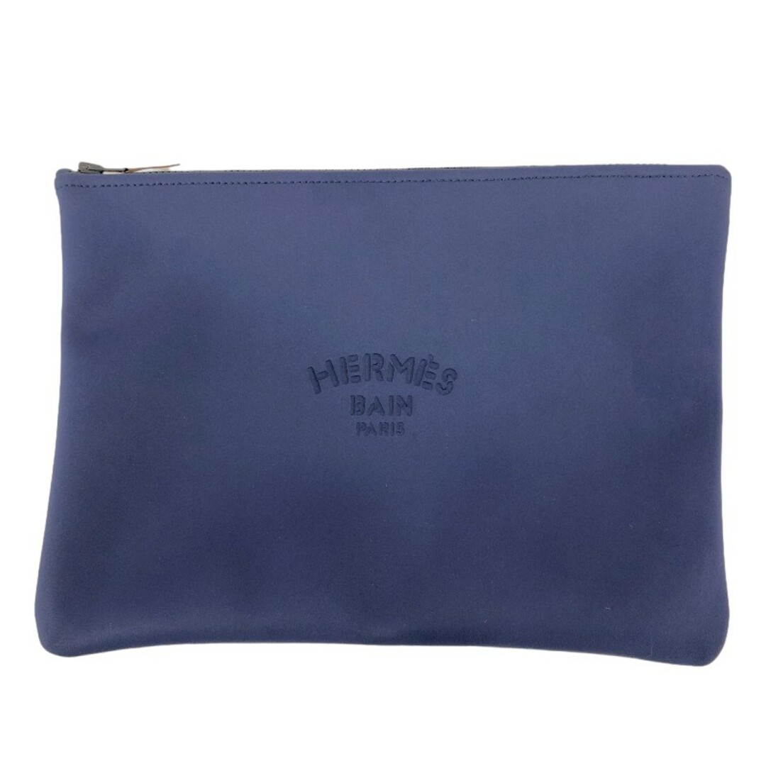 Hermes(エルメス)の　エルメス HERMES ネオバンGM ブルーマリン ポリミアド レディース クラッチバッグ レディースのバッグ(クラッチバッグ)の商品写真