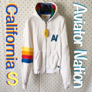 ロンハーマン(Ron Herman)のAviatorNationアビエーターネーション限定ジップHOODIEパーカーＳ(パーカー)