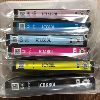 エプソンインクIC6CL50 6色セットEPSON純正品2セット分12個PC周辺機器