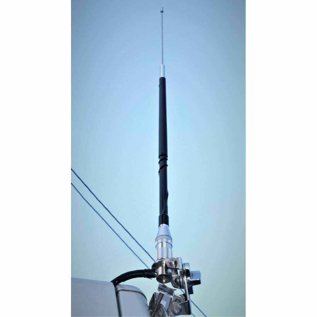 【送料無料】AMコンパクト・軽量！ヘリカルショートアンテナ25～30MHz（黒）