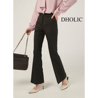 ディーホリック(dholic)の【新品未着用】DHOLIC / スリムフレアスラックス(カジュアルパンツ)