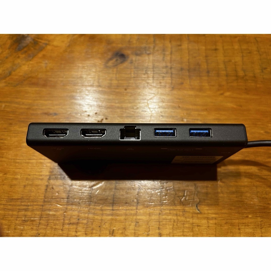 USB Type-Cドッキングステーション 400-HUBC099BK  スマホ/家電/カメラのPC/タブレット(PC周辺機器)の商品写真