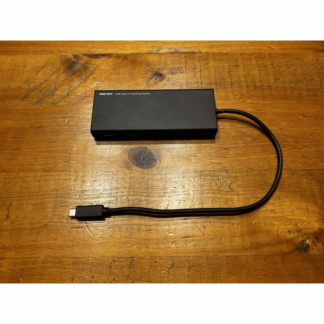 USB Type-Cドッキングステーション 400-HUBC099BK  スマホ/家電/カメラのPC/タブレット(PC周辺機器)の商品写真