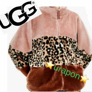 アグ(UGG)のメンズもOK✨～L✨入手困難✨温か～✨UGG✨ エレイナ シェルパ✨ジップアップ(ブルゾン)