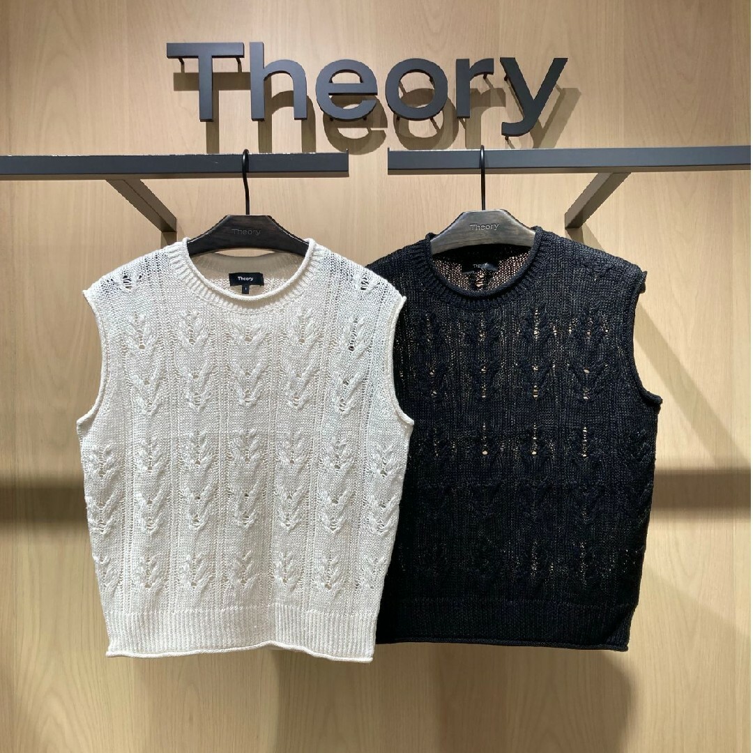 福袋・半額ポスター - クリーニング屋さん専用の通 23SS セオリー - Theory ケーブル編み TMK by ニットの通販 ニット+セーター