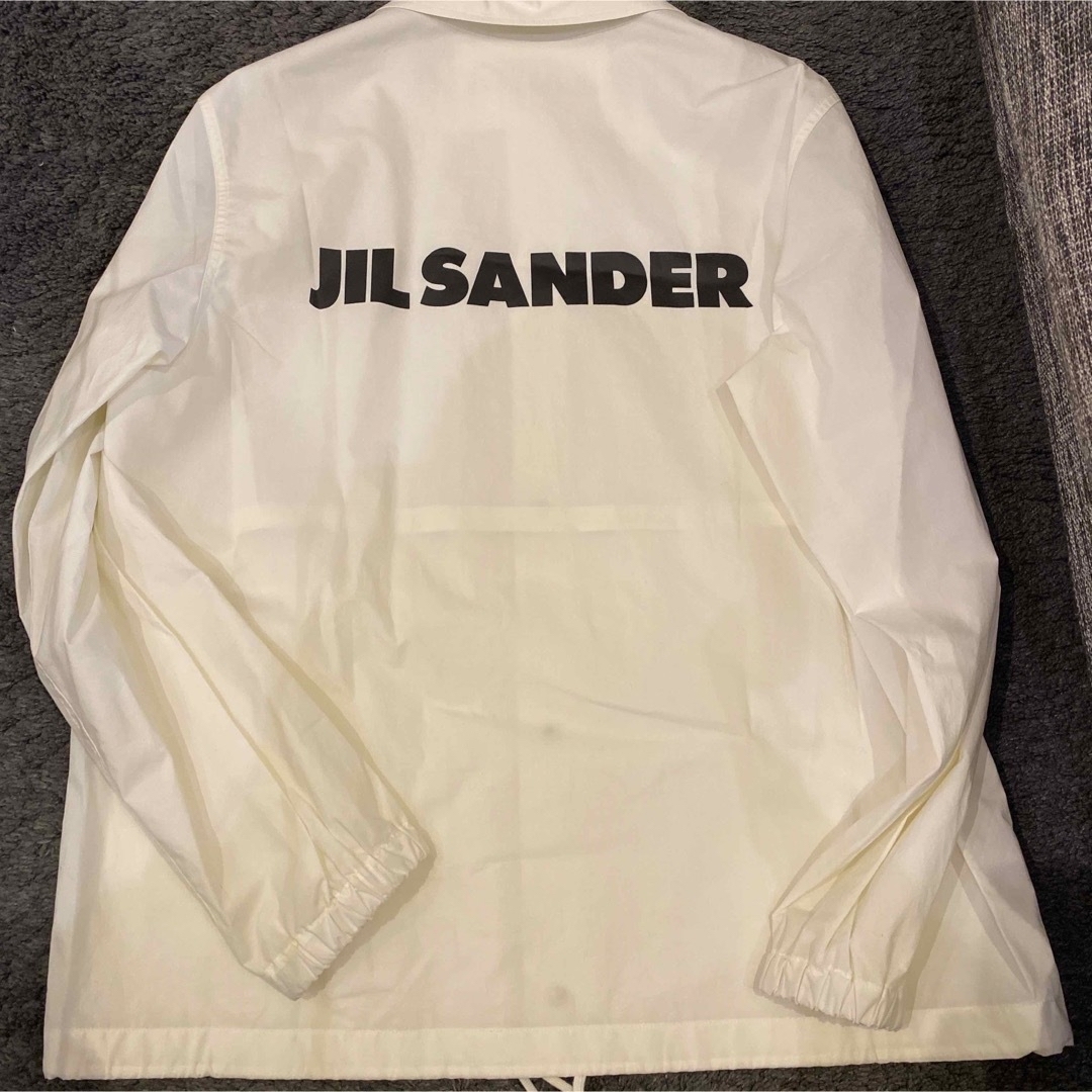 Jil Sander(ジルサンダー)のJIL SANDER バックロゴプリント  コーチジャケット ブルゾン 20SS メンズのジャケット/アウター(その他)の商品写真