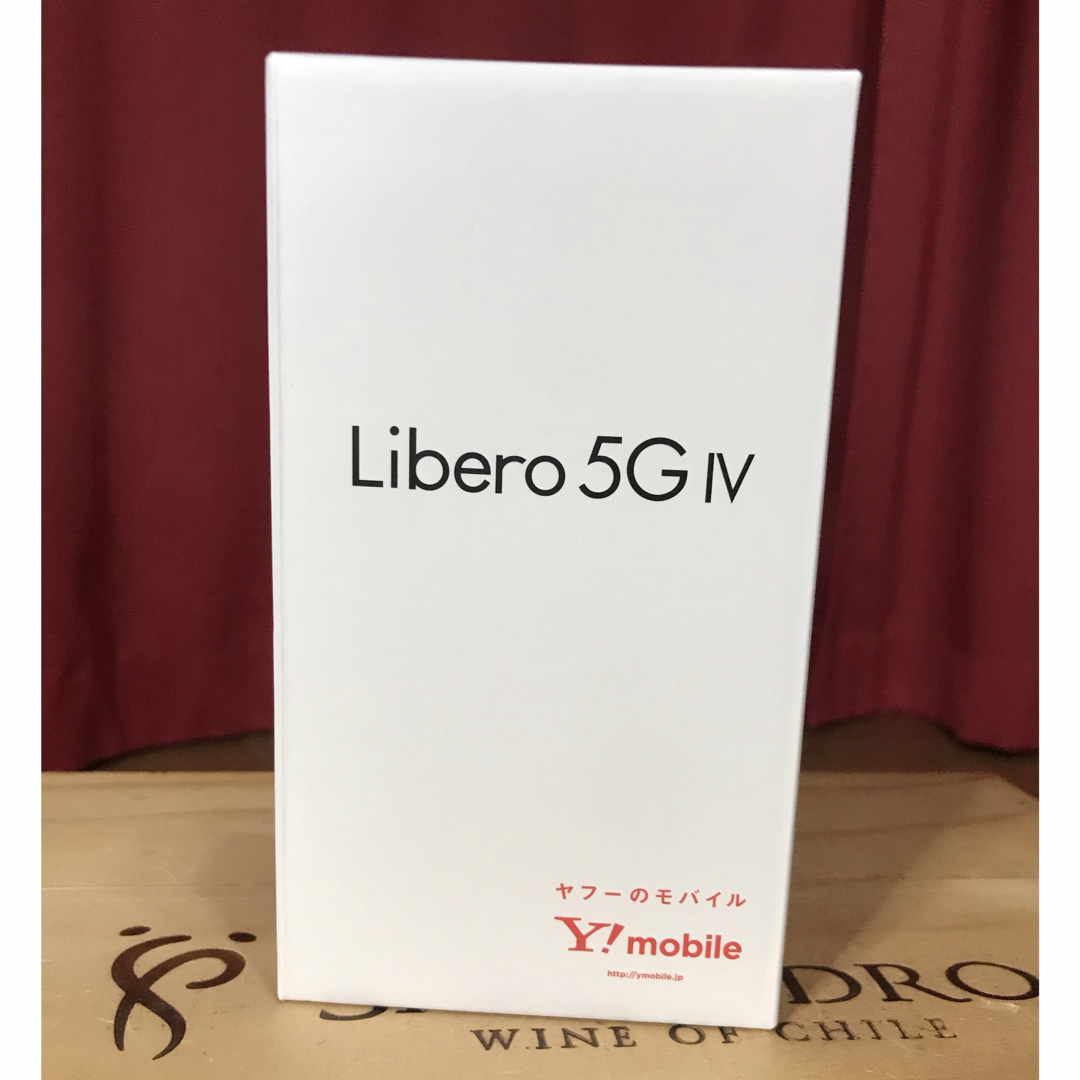 ZTE(ゼットティーイー)のLibero 5G Ⅳ (4) ☆ホワイト☆ 128GB 新品　残積無し スマホ/家電/カメラのスマートフォン/携帯電話(スマートフォン本体)の商品写真