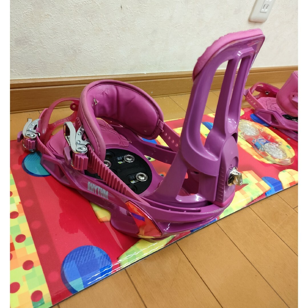 美品】スノーボード 2点セット☆140cm☆ピンク☆の通販 by LEO's 美品】スノーボード 2点セット☆140cm☆ピンク☆の通販 by LEO's