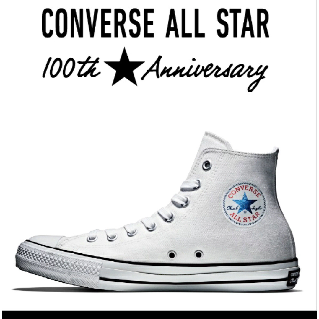 CONVERSE(コンバース)のコンバース100周年モデル レディースの靴/シューズ(スニーカー)の商品写真