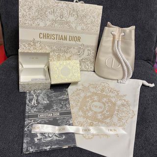 クリスチャンディオール(Christian Dior)のディオール　ノベルティ　ジュエリーボックス　巾着2種　ノート　ショッパー(ノベルティグッズ)