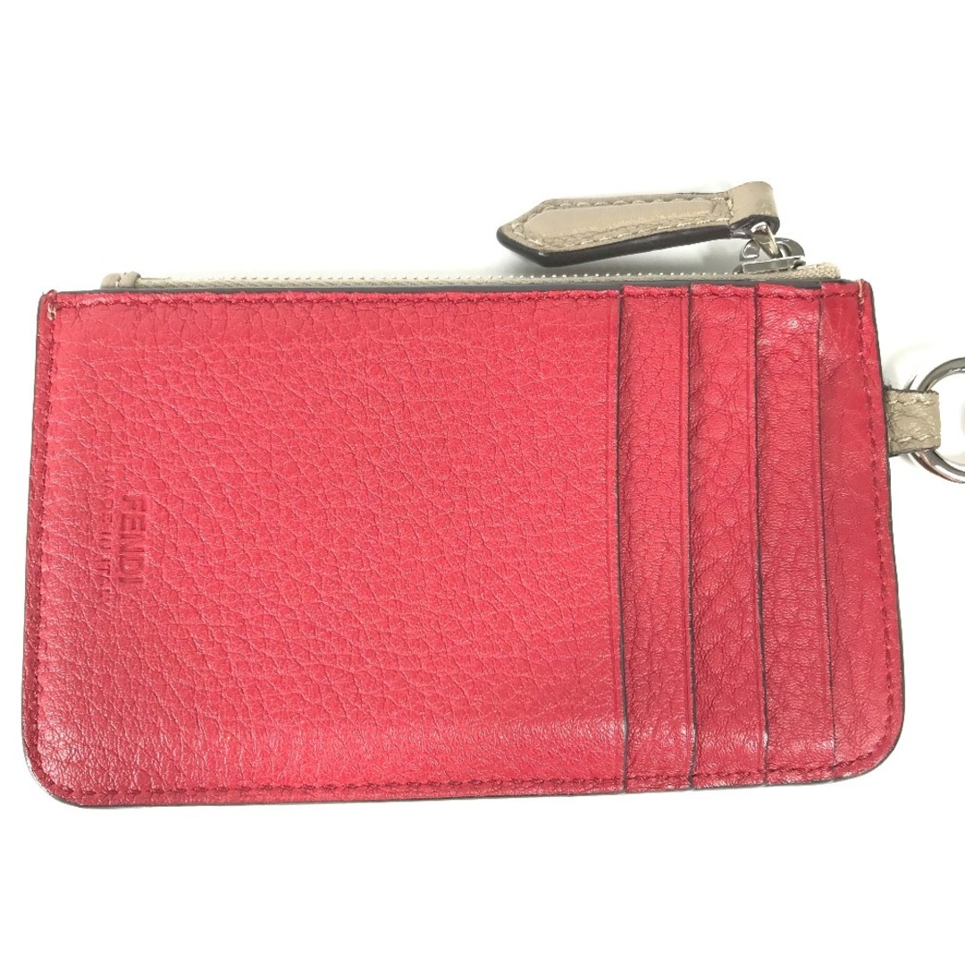 FENDI - フェンディ FENDI ロゴ 7M0343 バイカラー カードケース FENDI - フェンディ FENDI ロゴ 7M0343 バイカラー カードケース
