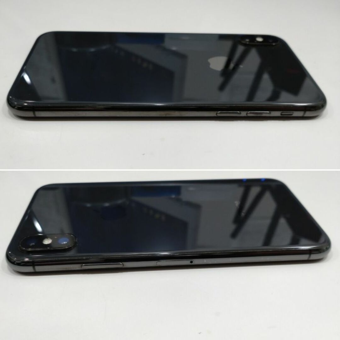 iPhone(アイフォーン)の504 iPhoneX 256GB docomo MQC12J/Aスペースグレイ スマホ/家電/カメラのスマートフォン/携帯電話(スマートフォン本体)の商品写真