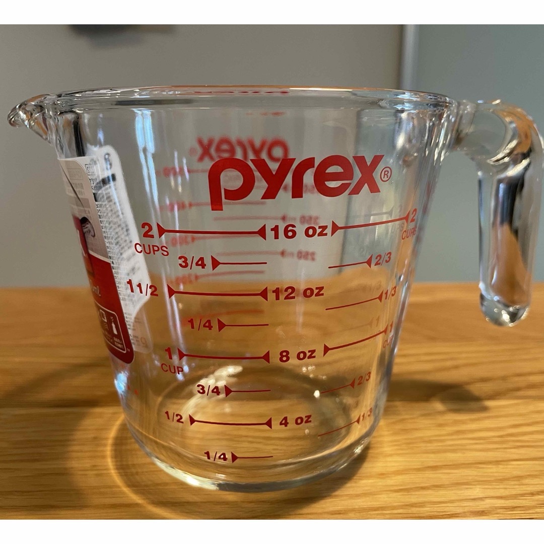 Pyrex(パイレックス)のCP8632 PRX メジャーカップ500H インテリア/住まい/日用品のキッチン/食器(調理道具/製菓道具)の商品写真