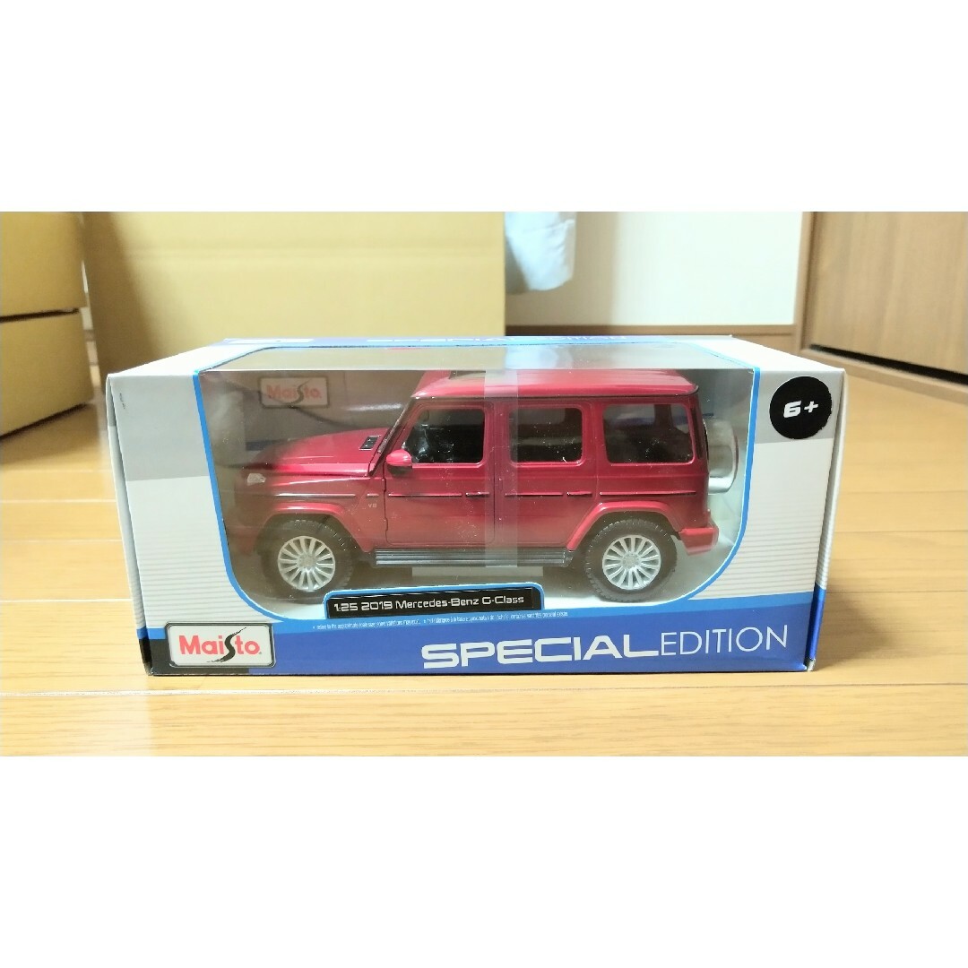 マイスト 1/24 メルセデス・ベンツ G-クラス 2019 レッド 新品 エンタメ/ホビーのおもちゃ/ぬいぐるみ(ミニカー)の商品写真