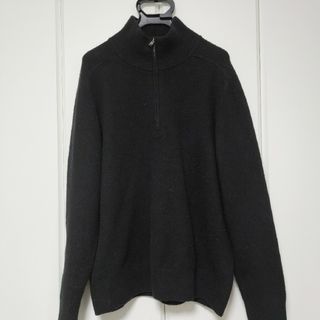 ユニクロ(UNIQLO)のUNIQLO JW anderson スフレヤーンハーフジップセーター XL(ニット/セーター)