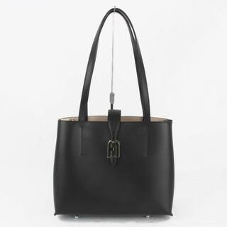 Furla - 【中古】FURLA フルラ トートバッグ レザー ブラック 黒 ...