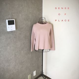 センスオブプレイスバイアーバンリサーチ(SENSE OF PLACE by URBAN RESEARCH)のセンスオブプレイス♡1度着用　セーター(ニット/セーター)